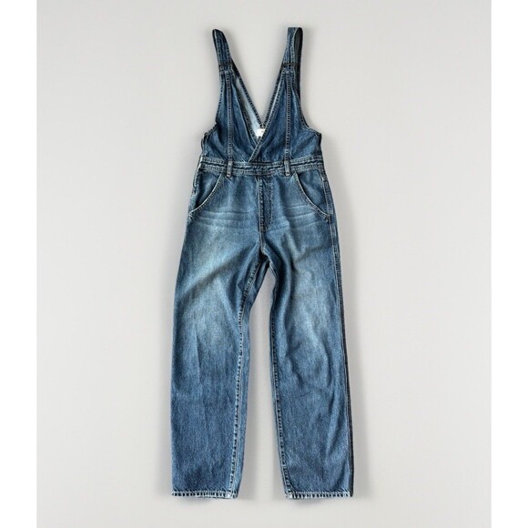 ADRIANO GOLDSCHMIED AG The Mabel Denim Jean Overalls Meadow Women Size S - Picture 1 of 8